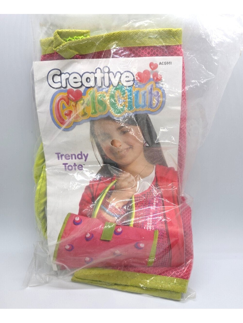 Vintage Creative Girls Club Trendy Tote ACG141 KIT